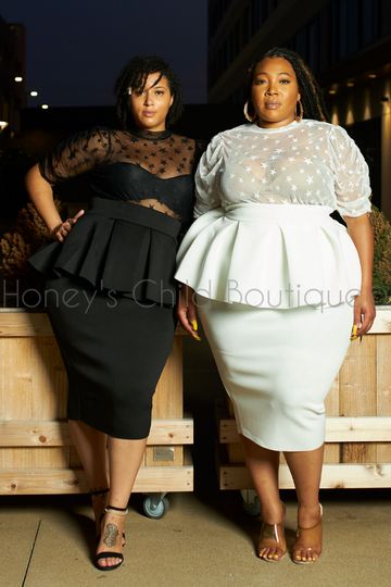 Pep Me Up Peplum Midi Skirt