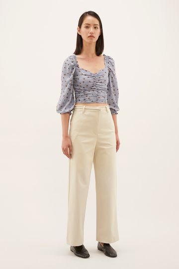 Belva Strap-belt Trousers