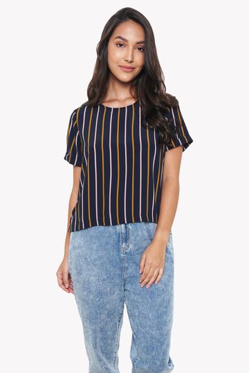Vertical Striped Top
