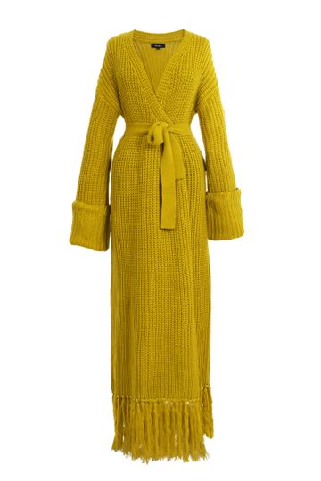 MIYA KNIT CARDIGAN DRESS