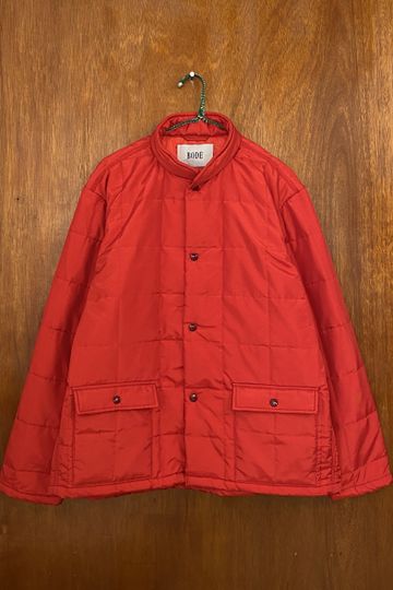 Red British Columbia Puffer Jacket