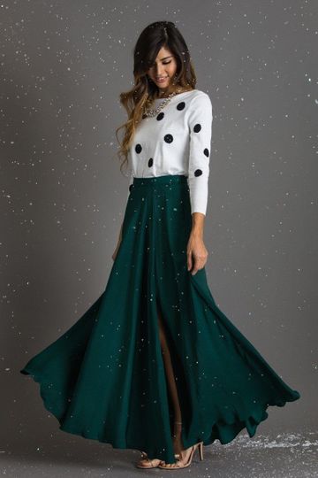 Rosalie Flowy Maxi Skirt