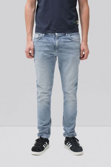 Nudie Jeans Lean Dean Worn In Green