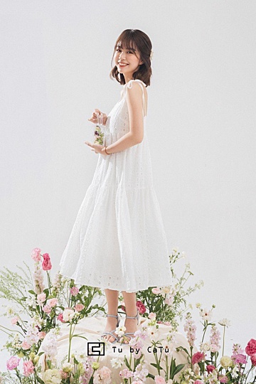 Candy white dress
