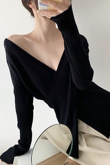 Nuance knit top (preorder/ 4 colours)