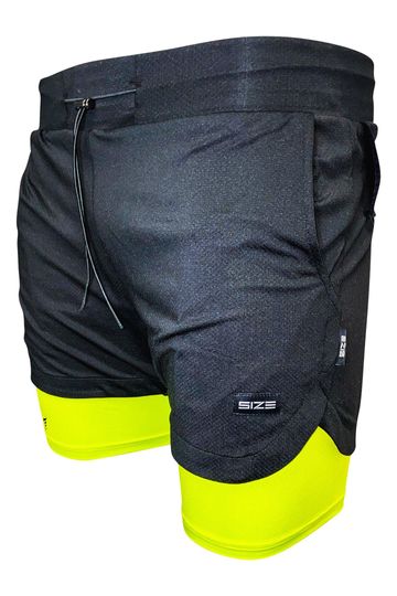 Size Up Neon Liner Short