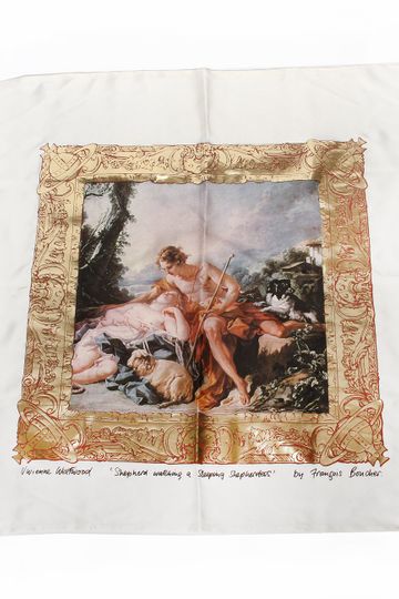 Vivienne Westwood "Portrait" Collection Scarf FW1990