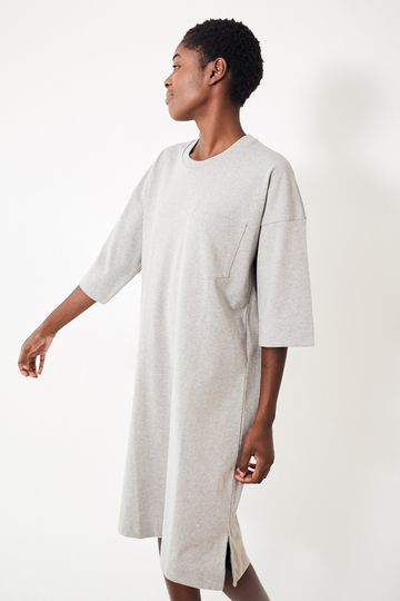 Ganni Relaxed Jersey Tee Shirt Dress