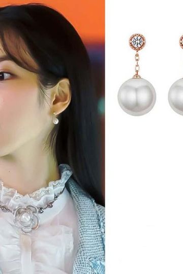 Hotel Del Luna: Jang Man Wol's Pearl Drop Earrings
