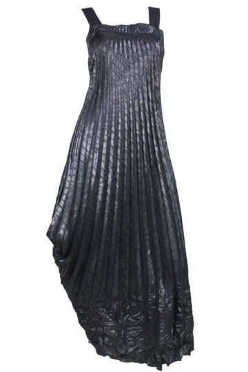 Marithe + Francois Girbaud Dress Pleated Pinafore Vintage