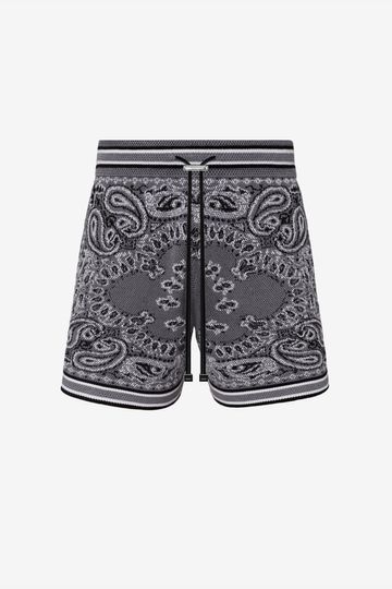 BANDANA B-BALL SHORTS - GREY
