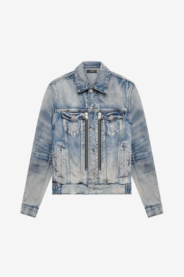 EXCLUSIVE MX2 DENIM TRUCKER - CLAY INDIGO