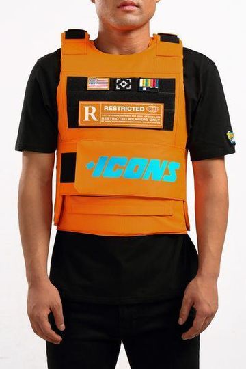 Icons Vest (Orange)
