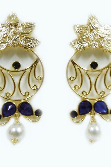 Gold Floret Earrings