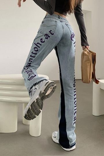 EDGY THATS ALL I WANT TO HEAR JEAN BLUE PANTS