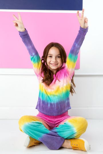 Rainbow Ombre Top
