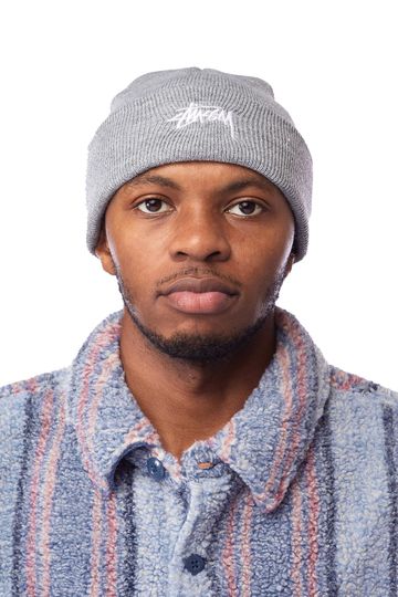 Stussy Stock Cuff Beanie 'Grey'