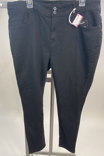 BT-E {Honey & Bristle} Black Denim 2 Button Jeans