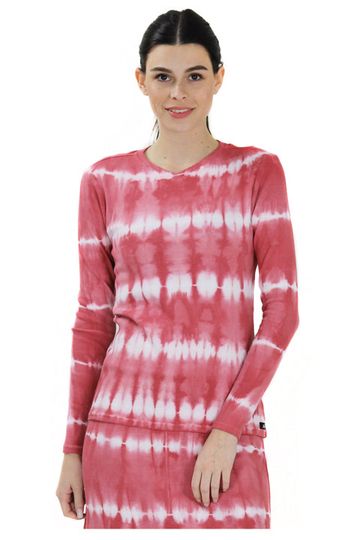 Tie dye V tee