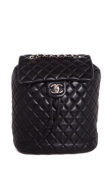 Chanel Urban Spirit Black Small Backpack