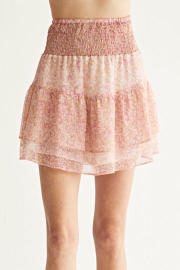 Smocked Skirt