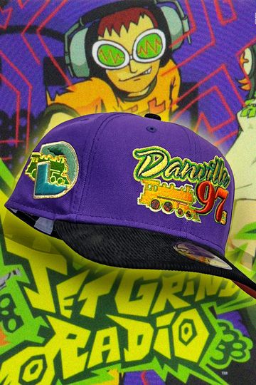 DANVILLE 97'S "JET GRIND RADIO INSPIRED" NEW ERA FITTED CAP