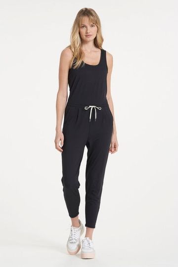 Vuori Lux Harem Jumpsuit in Black