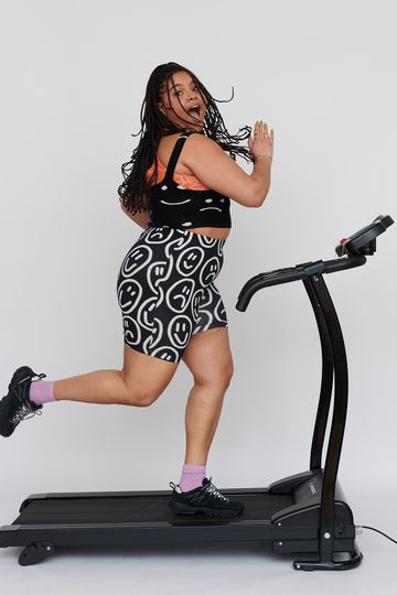Spray Face Cycling Shorts
