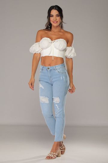 Summer Lovin Butt Lift Straight Jeans 14180