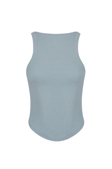 SJ RIB TANK - CHALK BLUE