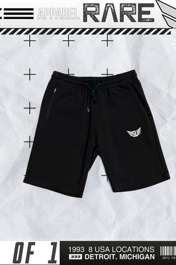 1/1 Size Up Black Zipper Shorts *RARE*
