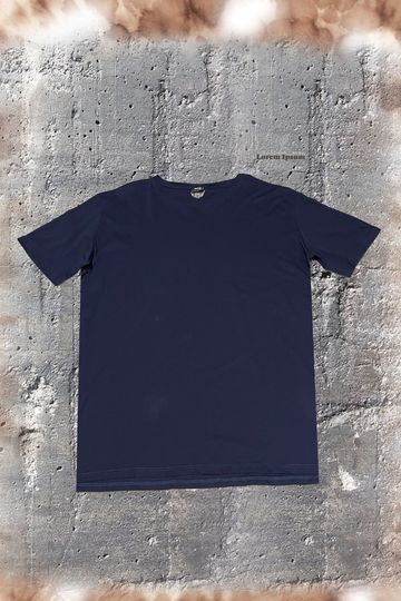 1/1 Size Up Navy Oversize Box Tee *LIMITED*