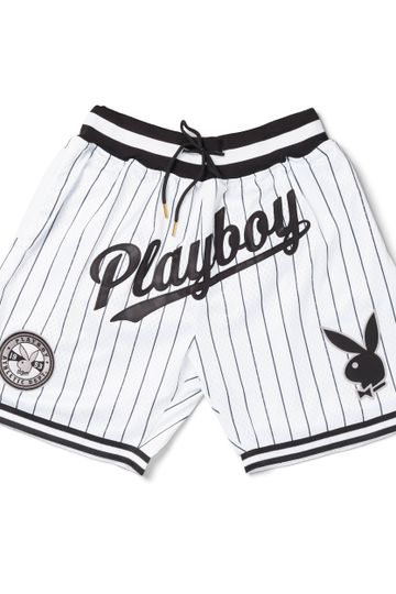Playboy x Lids Shorts, White