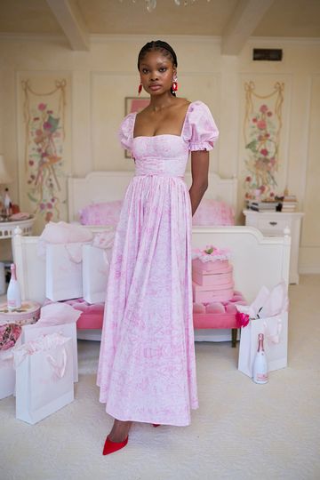 The Pink Porcelain Renaissance Dress