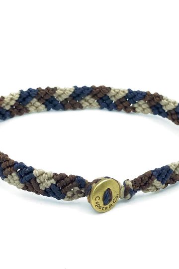 Caputo and Co Hand Knotted Triangle Bracelet