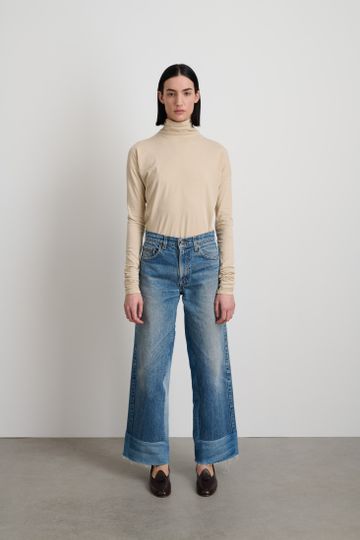 Reworked Vintage Culotte Vintage Indigo