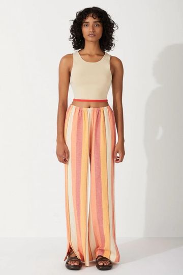 ZULU & ZEPHYR - SUN STRIPE ORGANIC COTTON PANT