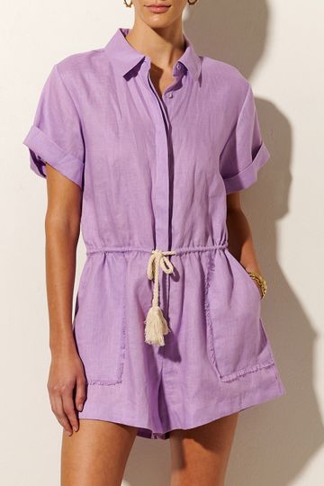 Tully Playsuit - Lilac