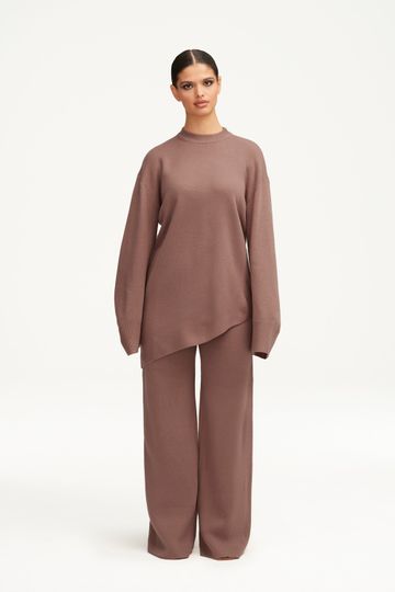 Kehlani Mock Neck Knit Top