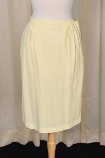 NWT 1950s Yellow Pencil Skirt