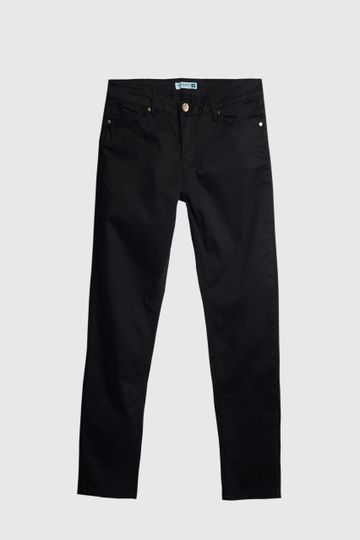 NAVY & NAVY WOMEN BASIC TWILL LONG PANT
