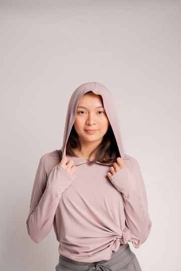 Pullover in Dusty Rose
