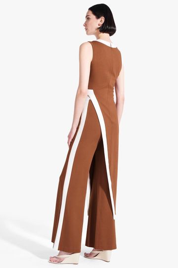 MILO PANT | TAN WHITE
