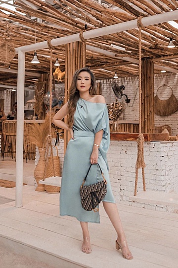 Blue Bijou Dress