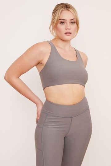 Yoga Top | Wolf Grey