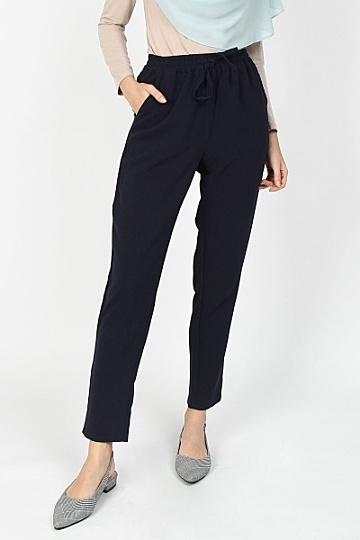 Adelpha Drawstring Pants 2.0 - Navy